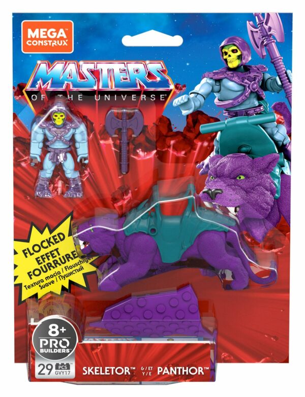 Masters of the Universe Mega Construx Probuilders Bauset Skeletor & Panthor – Bild 4