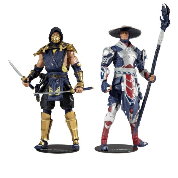 Mortal Kombat Actionfiguren Doppelpack Scorpion & Raiden 18 cm – Bild 2