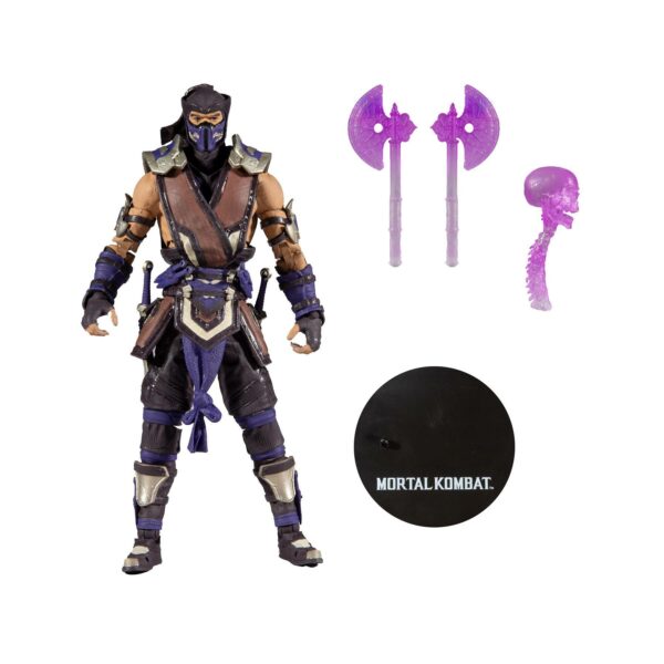 Mortal Kombat Actionfigur Sub Zero (Winter Purple Variant) 18 cm