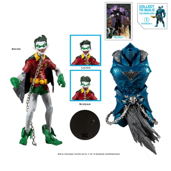 DC Multiverse Build A Actionfigur Robin Earth (Dark Nights: Metal) 18 cm