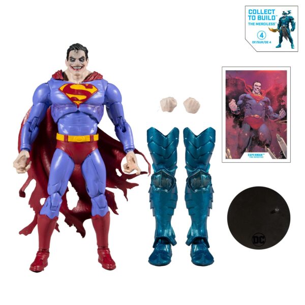 DC Multiverse Build A Actionfigur Superman The Infected 18 cm