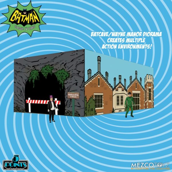 Batman Classic TV Series 5 Points Actionfiguren Deluxe Box Set Batman (1966) 9 cm – Bild 3