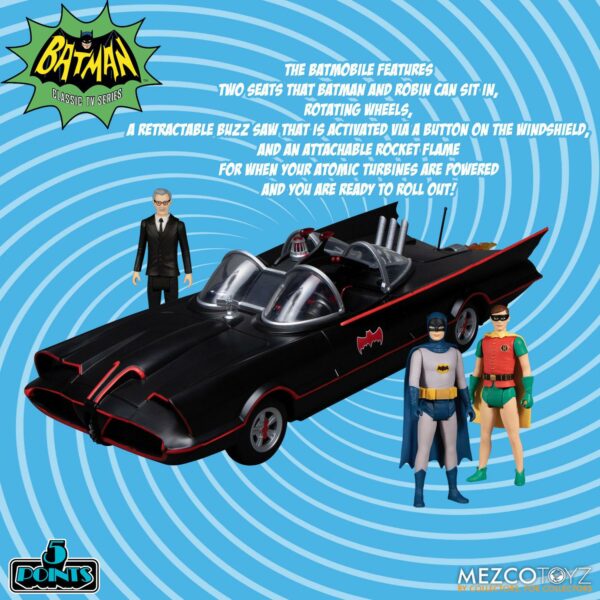 Batman Classic TV Series 5 Points Actionfiguren Deluxe Box Set Batman (1966) 9 cm – Bild 5