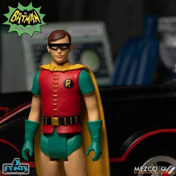 Batman Classic TV Series 5 Points Actionfiguren Deluxe Box Set Batman (1966) 9 cm – Bild 7