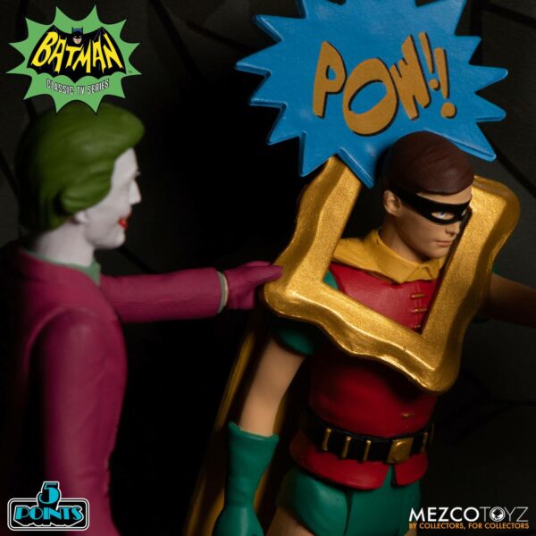 Batman Classic TV Series 5 Points Actionfiguren Deluxe Box Set Batman (1966) 9 cm – Bild 19