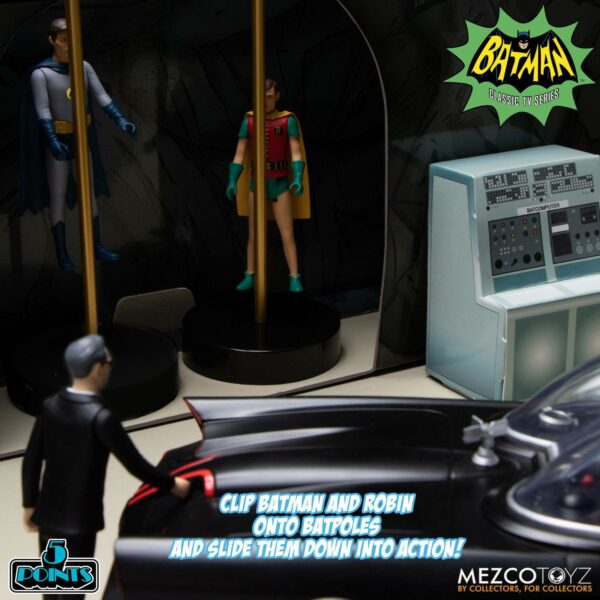 Batman Classic TV Series 5 Points Actionfiguren Deluxe Box Set Batman (1966) 9 cm – Bild 20