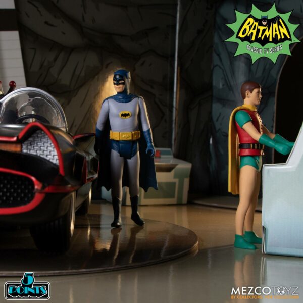 Batman Classic TV Series 5 Points Actionfiguren Deluxe Box Set Batman (1966) 9 cm – Bild 21