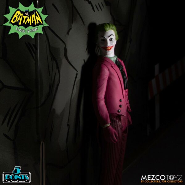 Batman Classic TV Series 5 Points Actionfiguren Deluxe Box Set Batman (1966) 9 cm – Bild 26