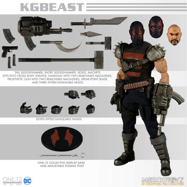 DC Comics Actionfigur 1/12 KGBeast 17 cm