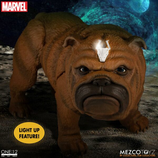 Marvel Universe Actionfiguren 1/12 Black Bolt & Lockjaw mit Leuchtfunktion 17 cm – Bild 3