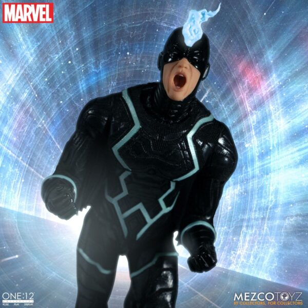 Marvel Universe Actionfiguren 1/12 Black Bolt & Lockjaw mit Leuchtfunktion 17 cm – Bild 9