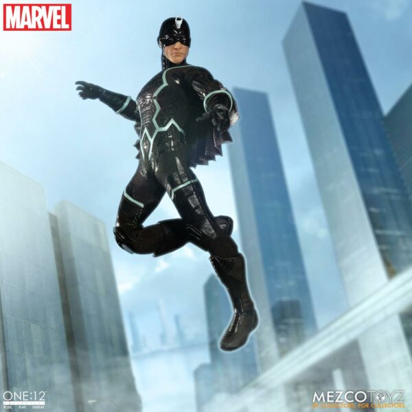Marvel Universe Actionfiguren 1/12 Black Bolt & Lockjaw mit Leuchtfunktion 17 cm – Bild 11