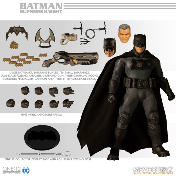 DC Comics Actionfigur 1/12 Batman Supreme Knight 17 cm