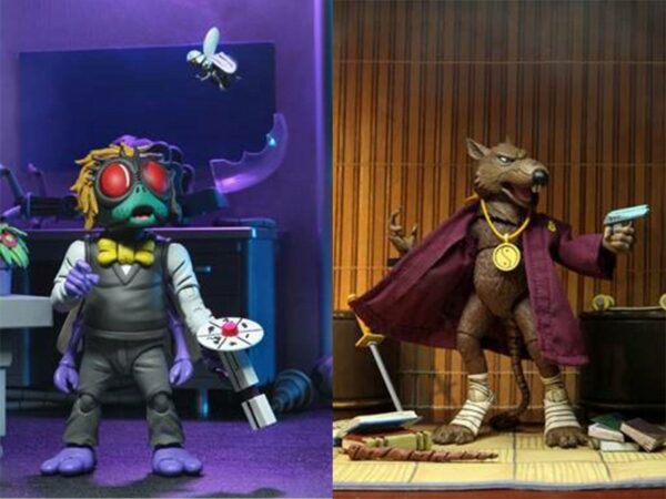 Teenage Mutant Ninja Turtles Actionfiguren Doppelpack Splinter & Baxter 18 cm – Bild 3