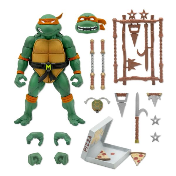 Teenage Mutant Ninja Turtles Ultimates Actionfigur Michaelangelo 18 cm – Bild 2
