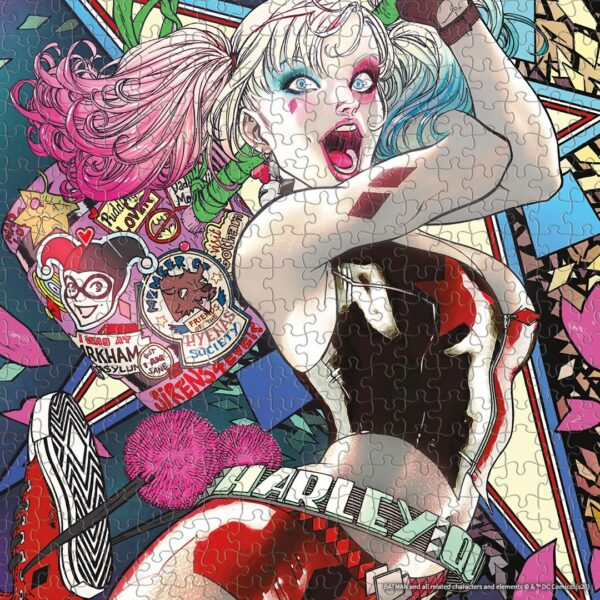 DC Comics Puzzle Harley Quinn Die Laughing (1000 Teile) – Bild 3