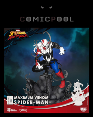Marvel Comics D-Stage PVC Diorama Maximum Venom Spider-Man 16 cm