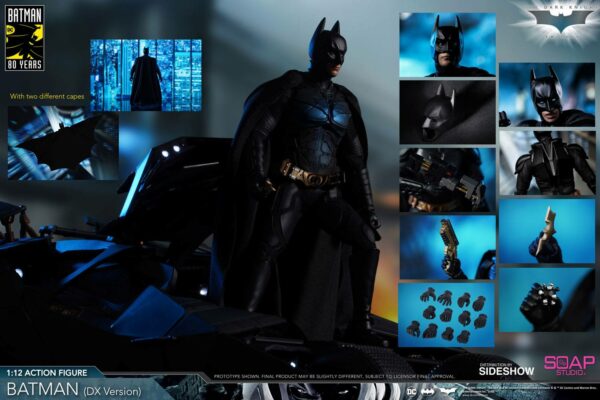 The Dark Knight Actionfigur 1/12 Batman (DX Edition) 17 cm
