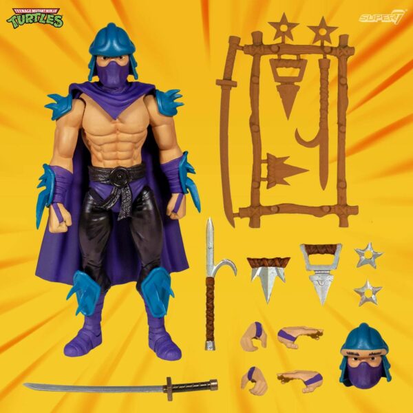 Teenage Mutant Ninja Turtles Ultimates Actionfigur Evil Shredder 18 cm