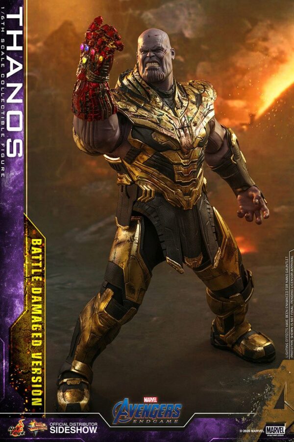 Avengers: Endgame Movie Masterpiece Actionfigur 1/6 Thanos Battle Damaged Version 42 cm – Bild 3