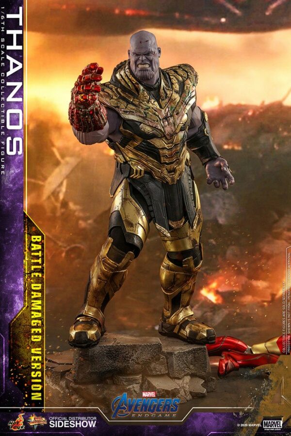 Avengers: Endgame Movie Masterpiece Actionfigur 1/6 Thanos Battle Damaged Version 42 cm – Bild 4