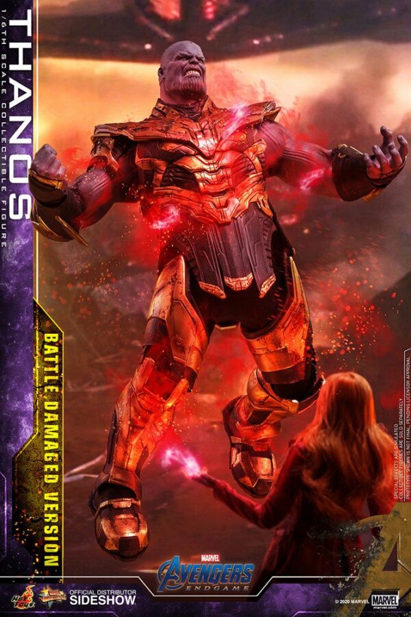 Avengers: Endgame Movie Masterpiece Actionfigur 1/6 Thanos Battle Damaged Version 42 cm – Bild 5