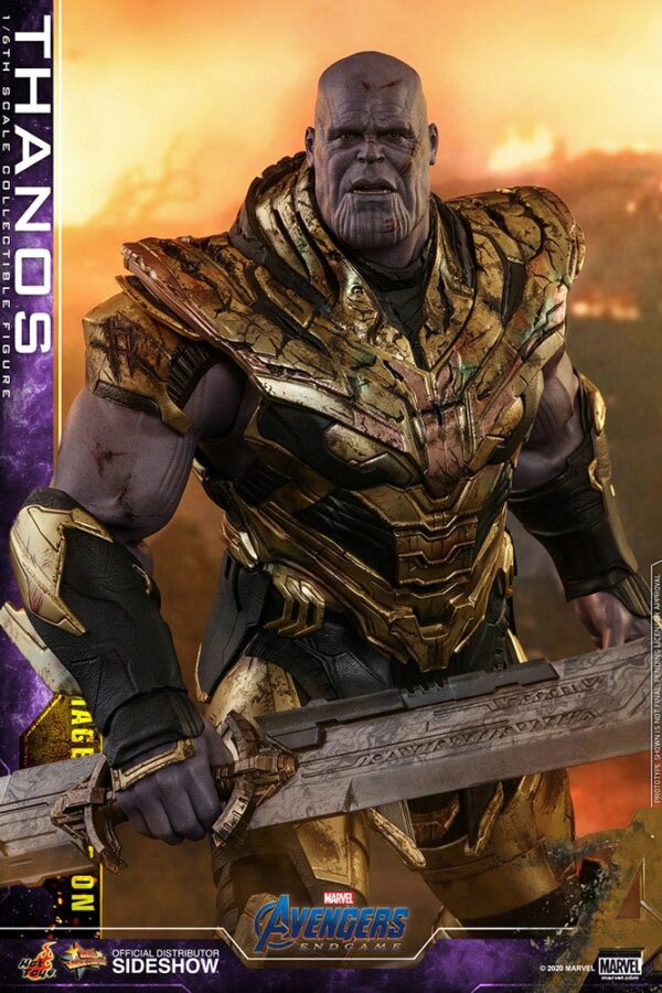 Avengers: Endgame Movie Masterpiece Actionfigur 1/6 Thanos Battle Damaged Version 42 cm – Bild 7