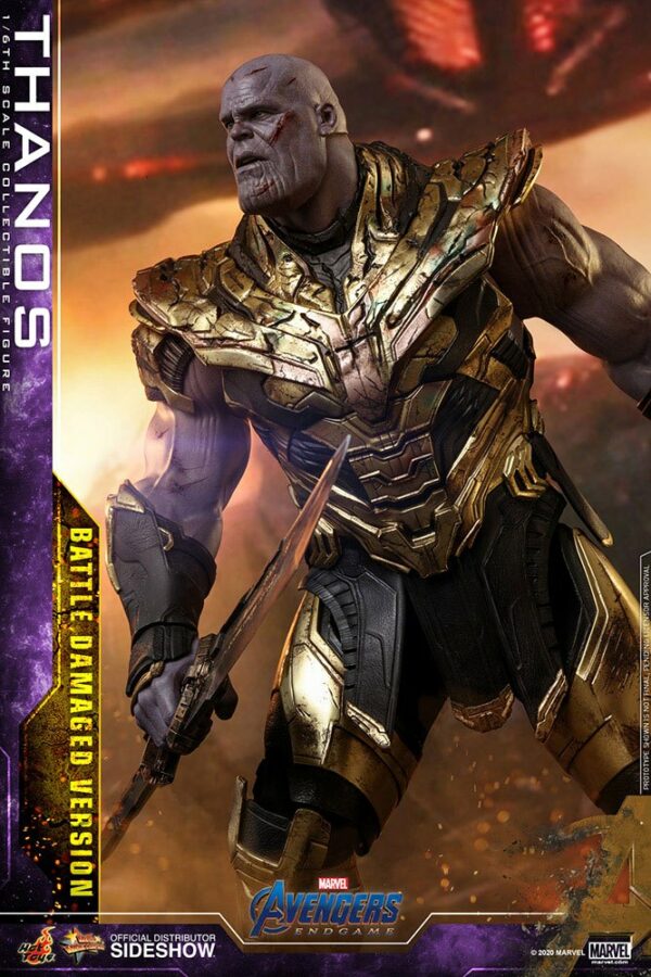 Avengers: Endgame Movie Masterpiece Actionfigur 1/6 Thanos Battle Damaged Version 42 cm – Bild 8