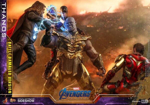 Avengers: Endgame Movie Masterpiece Actionfigur 1/6 Thanos Battle Damaged Version 42 cm – Bild 9