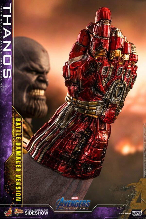 Avengers: Endgame Movie Masterpiece Actionfigur 1/6 Thanos Battle Damaged Version 42 cm – Bild 16