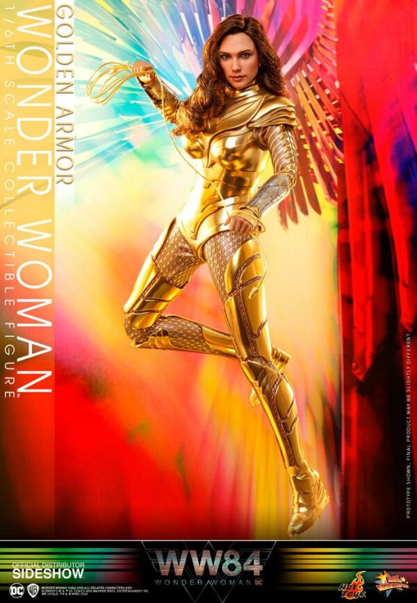 Wonder Woman 1984 Movie Masterpiece Actionfigur 1/6 Golden Armor Wonder Woman 30 cm – Bild 5