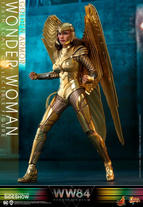 Wonder Woman 1984 Movie Masterpiece Actionfigur 1/6 Golden Armor Wonder Woman 30 cm – Bild 8