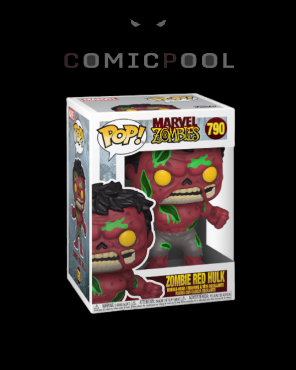 Marvel POP! Vinyl Figur Zombie Red Hulk 9 cm