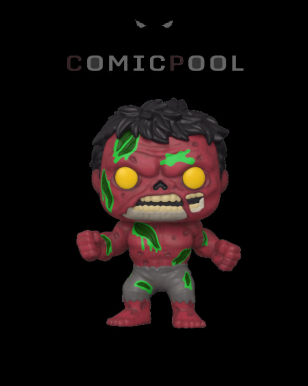 Marvel POP! Vinyl Figur Zombie Red Hulk 9 cm – Bild 2