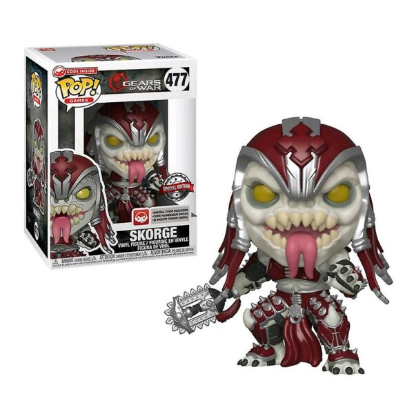 Funko Pop! Games: Gears of War Pop! – Skorge - Limited Gamescom 2019 Edition 9cm – Bild 2