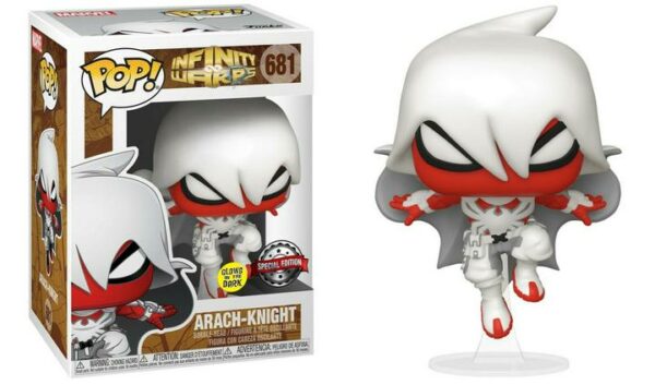 Marvel Infinity Warps Funko POP! Arach-Knight Glow in the Dark 9cm
