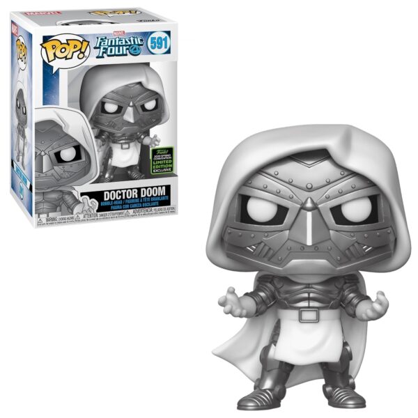 Funko Pop - Doctor Doom - Fantastic Four - 591 - Spring Convention - Exclusive 9cm