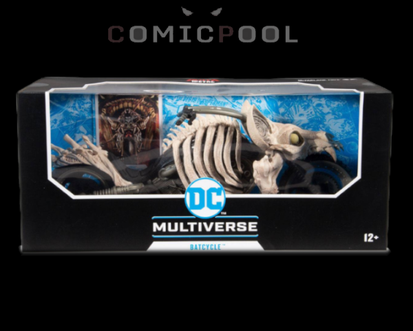 DC Multiverse Fahrzeug Batcycle (Dark Nights: Death Metal)