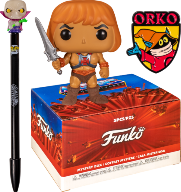 Funko Pop! Masters of the Universe - He-Man Flocked Exclusive Collector Box