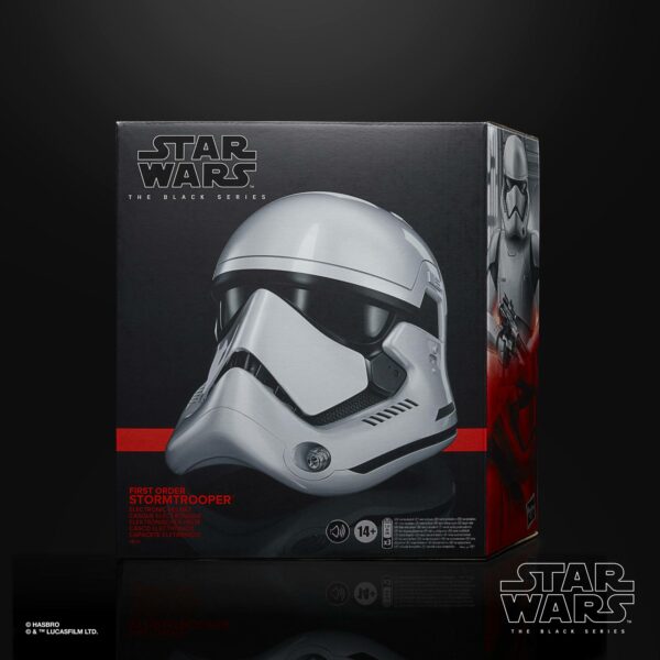 Star Wars Episode VIII Black Series Elektronischer Helm First Order Stormtrooper – Bild 3