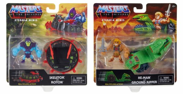 Masters of the Universe Eternia Minis Fahrzeuge mit Figuren Sortiment