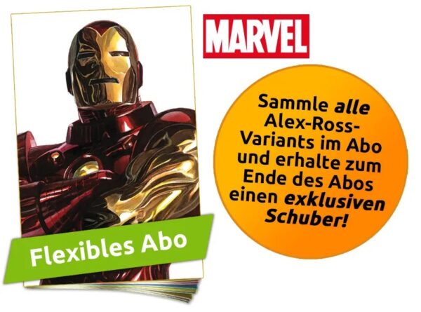 Alex Ross Variant-Abo inkl. Schuber