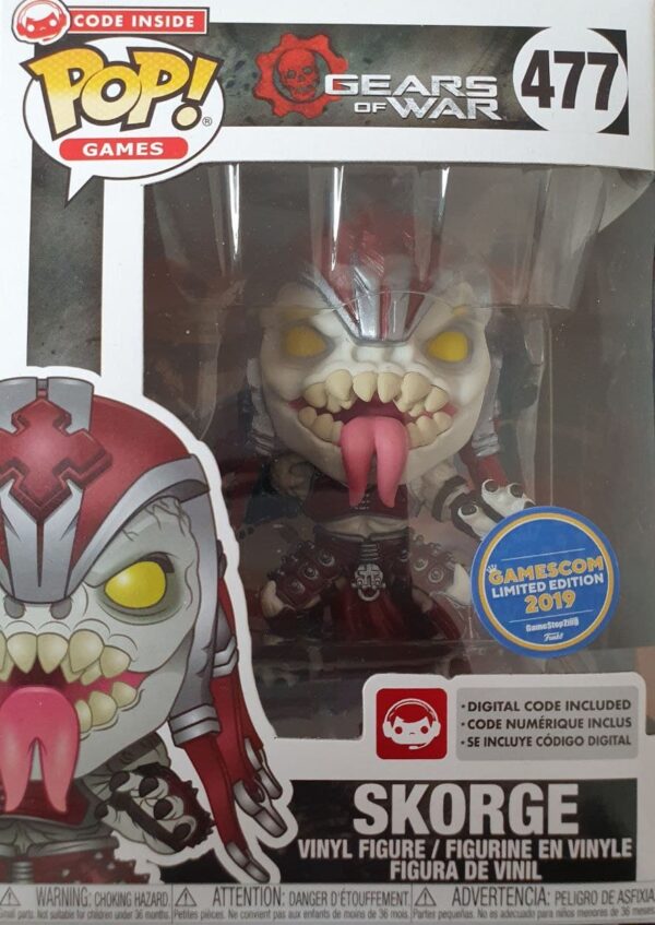 Funko Pop! Games: Gears of War Pop! – Skorge - Limited Gamescom 2019 Edition 9cm