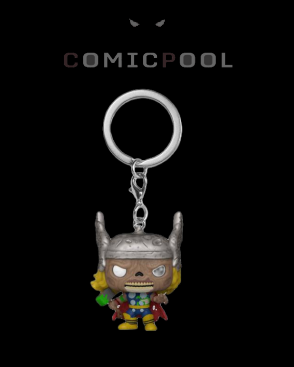 Marvel Zombies Pocket POP! Vinyl Schlüsselanhänger 4 cm Thor – Bild 2