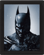 Batman Arkham Origins 3D-Effekt Poster im Rahmen Batman vs. Joker 26 x 20 cm