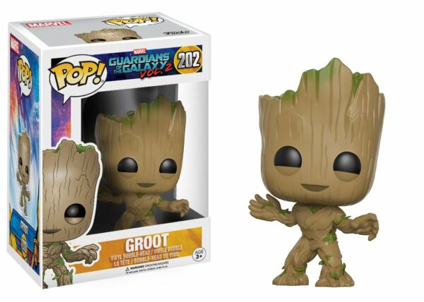 Funko Pop! Guardians Galaxy Vol 2 BABY GROOT Vinyl Figur 9cm
