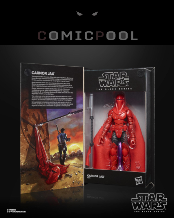 Star Wars Crimson Empire Black Series Lucasfilm 50th Anniversary Actionfigur 2021 Carnor Jax 15 cm