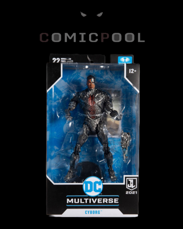 DC Justice League Movie Actionfigur Cyborg 18 cm