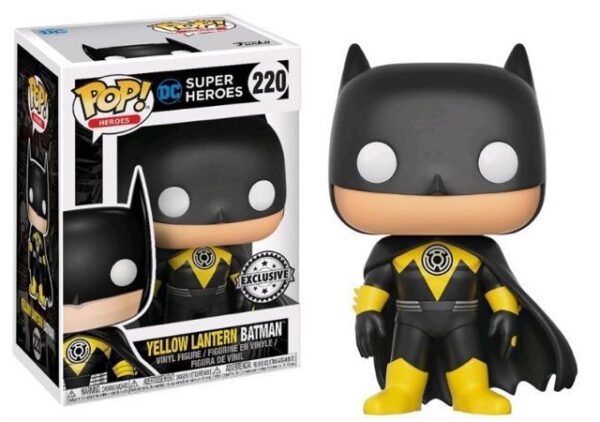 Funko POP - DC Superhelden Yellow Lantern Batman Exclusive
