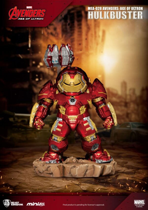 Avengers: Age of Ultron Egg Attack Figur Hulkbuster 13 cm – Bild 2